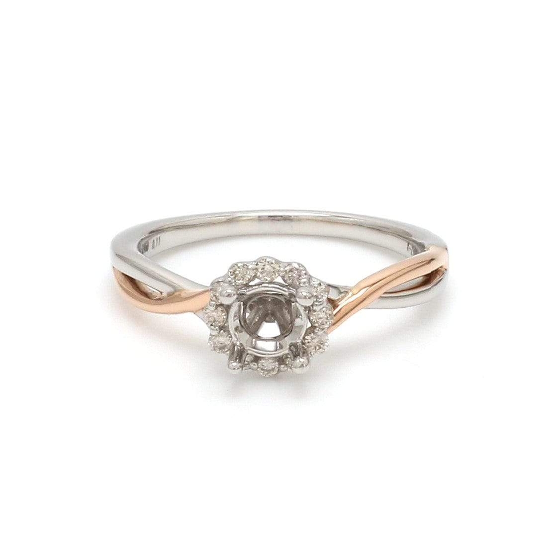 Gallery Designs Solitaire Engagement Setting Only OVN82859000 - London Gold